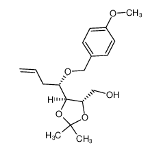 1403608-17-2 spectrum, {(4S,5S)-5-[(S)-1-(4-methoxybenzyloxy)but-3-enyl]-2,2-dimethyl-1,3-dioxolan-4-yl}methanol