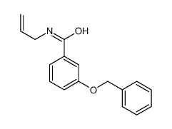 3-phenylmethoxy-N-prop-2-enylbenzamide