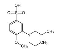 3-(二丙基氨基)-4-甲氧基苯磺酸