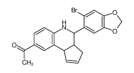 881639-98-1 structure, C21H18BrNO3