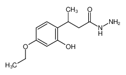 3-(4-ethoxy-2-hydroxyphenyl)butanehydrazide