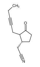 909564-97-2 (1R)-[3-oxo-2-(2-pentynyl)cyclopentyl]acetonitrile