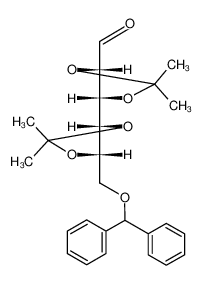 128990-52-3 (4R,5S,4'R,5'S)-5'-Benzhydryloxymethyl-2,2,2',2'-tetramethyl-[4,4']bi[[1,3]dioxolanyl]-5-carbaldehyde