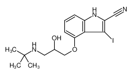 85124-14-7 structure, C16H20IN3O2