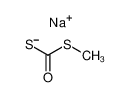 102391-50-4 structure, C2H3NaOS2