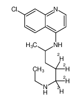 Desethyl Chloroquine-d4 1189971-72-9