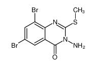 933453-18-0 structure, C9H7Br2N3OS