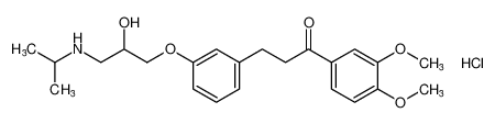 120644-42-0 structure, C23H32ClNO5