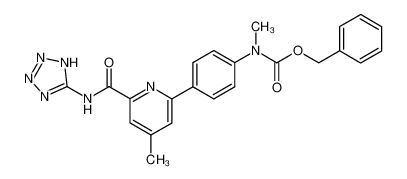 80021-11-0 structure, C23H21N7O3