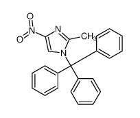 2-methyl-4-nitro-1-tritylimidazole 89128-11-0