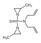 二(2-甲基-1-氮丙啶基)(二烯丙基氨基)膦硫化物