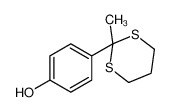 155853-28-4 spectrum, 4-(2-methyl-1,3-dithian-2-yl)phenol