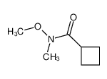 (9CI)-N-甲氧基-N-甲基-环丁烷羧酰胺