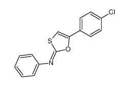 77589-05-0 5-p-Chlorophenyl-2-phenylimino-1,3-oxathiole