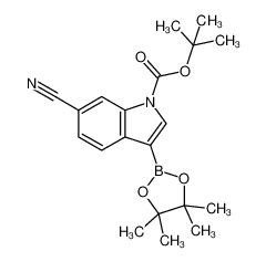 1218790-23-8 structure, C20H25BN2O4