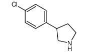 3-(4-CHLOROPHENYL)PYRROLIDINE 120418-62-4