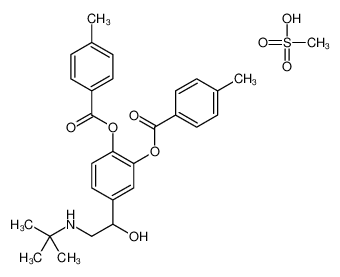 bitolterol mesylate 30392-41-7