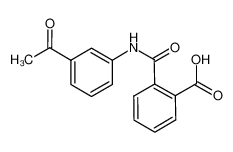 2-[(3-acetylphenyl)carbamoyl]benzoic acid 194784-73-1