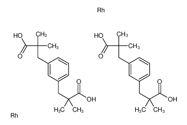 819050-89-0 structure, C32H44O8Rh2