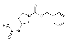 benzyl 3-acetylsulfanylpyrrolidine-1-carboxylate 930299-97-1