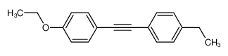 1-乙氧基-4-(2-(4-乙基苯基)乙炔)苯