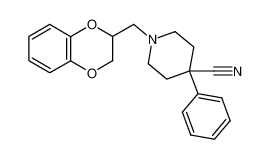 1-(2,3-Dihydro-benzo[1,4]dioxin-2-ylmethyl)-4-phenyl-piperidine-4-carbonitrile