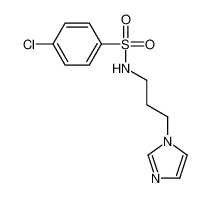 4-Chloro-N-[3-(1H-imidazol-1-yl)propyl]benzenesulfonamide 105771-36-6