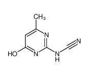 (6-methyl-4-oxo-1H-pyrimidin-2-yl)cyanamide 7152-19-4