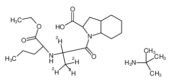 培哚普利-d4t-丁胺盐