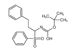 253426-71-0 2-Methyl-2-propanyl [3-phenyl-1-(phenylsulfonyl)propyl]carbamate