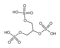 52178-46-8 structure, C3H8O12S3