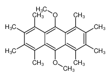 9,10-dimethoxy-1,2,3,4,5,6,7,8-octamethylanthracene