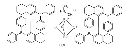 204933-84-6 structure, C90H88Cl5NP4Ru2