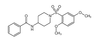 860788-11-0 structure, C20H24N2O5S