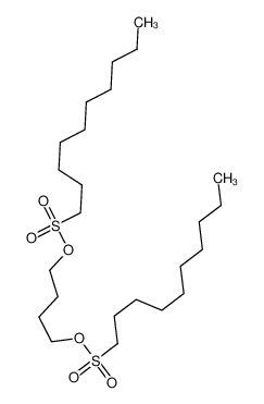 4-decylsulfonyloxybutyl decane-1-sulfonate 5455-57-2