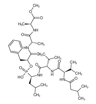 128901-50-8 structure, C36H60N5O10P