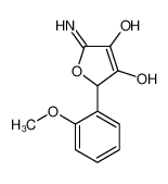 80913-81-1 5-amino-4-hydroxy-2-(2-methoxyphenyl)furan-3-one