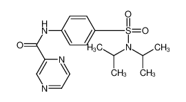 606098-34-4 structure, C17H22N4O3S