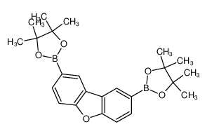 2,8-bis(4,4,5,5-tetramethyl-1,3,2-dioxaborolan-2-yl)dibenzofuran 1197989-83-5