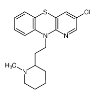 3-chloro-10-[2-(1-methyl-piperidin-2-yl)-ethyl]-10H-benzo[b]pyrido[2,3-e][1,4]thiazine