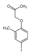 1-(4-iodo-2-methylphenoxy)propan-2-one 651330-69-7