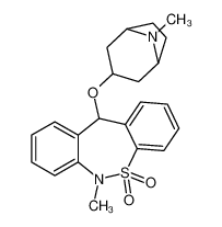 6-methyl-11-[(8-methyl-8-azabicyclo[3.2.1]octan-3-yl)oxy]-11H-benzo[c][1,2]benzothiazepine 5,5-dioxide 98%