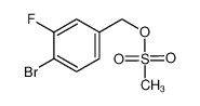 1240286-88-7 spectrum, 4-Bromo-3-fluorobenzyl methanesulfonate