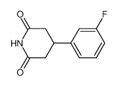 4-(3-Fluorophenyl)piperidine-2,6-dione 959246-81-2