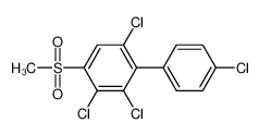 108736-08-9 structure, C13H8Cl4O2S