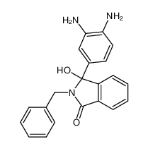 3-(3,4-diaminophenyl)-3-hydroxy-2-(phenylmethyl)-2,3-dihydro-1H-isoindol-1-one