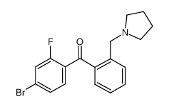 898774-85-1 structure, C18H17BrFNO
