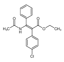 1147869-46-2 ethyl (2E)-3-(acetylamino)-2-(4-chlorophenyl)-3-phenylacrylate