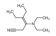 10581-67-6 1-Cyan-2-diethylamino-3-ethyl-penten-(2)