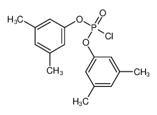 1-[chloro-(3,5-dimethylphenoxy)phosphoryl]oxy-3,5-dimethylbenzene 58377-73-4